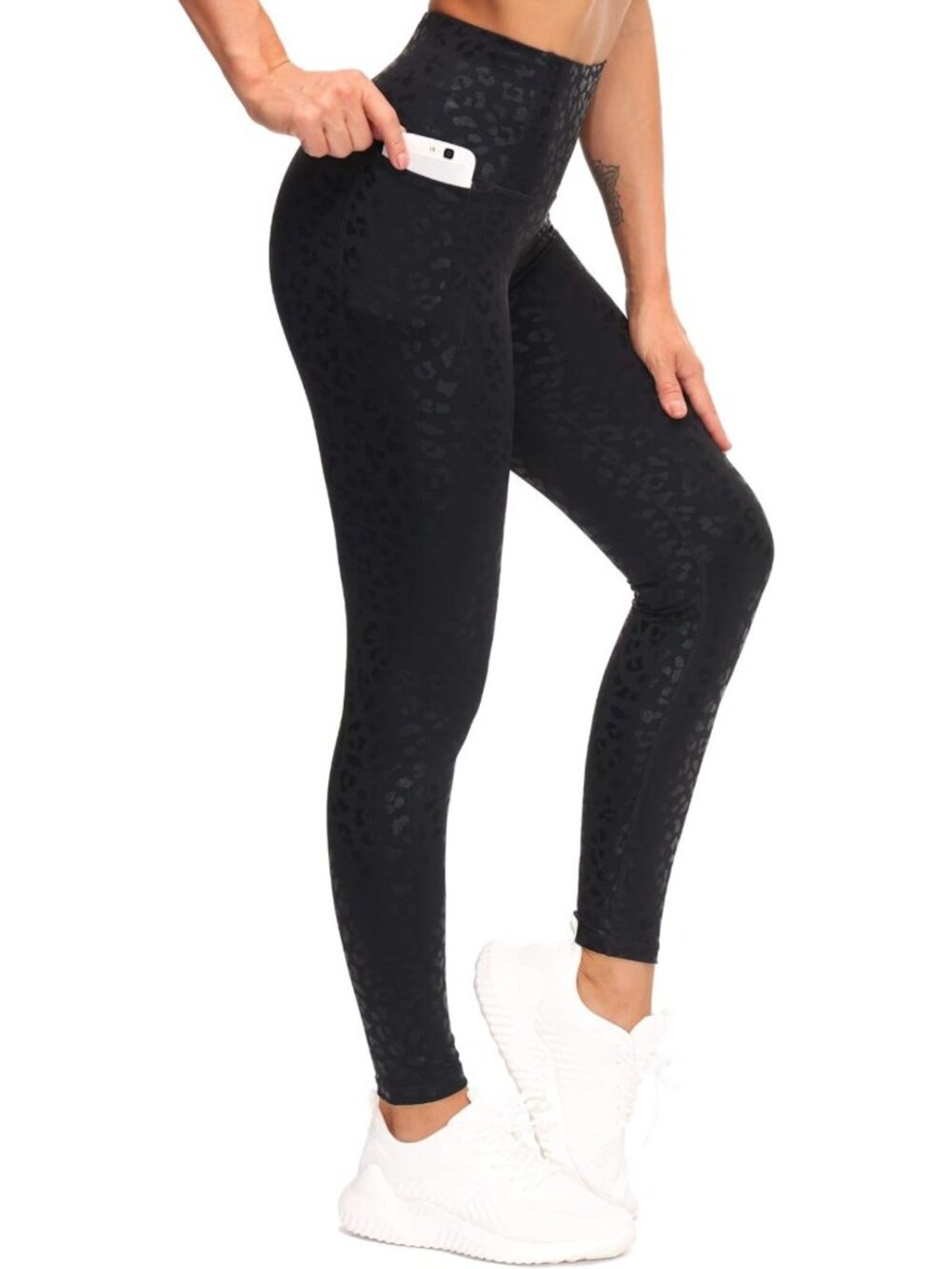 Tummy Control Workout Leggings for Women | High-Waisted Yoga Pants with Pockets